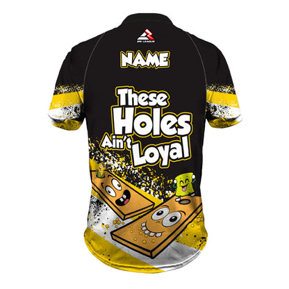 Party-Ready Cornhole Set - These Holes Ain't Loyal