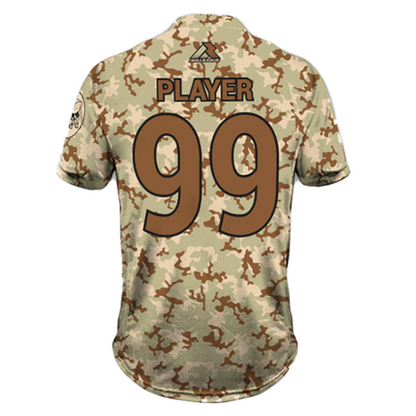 The Bees Full Button - Baseball