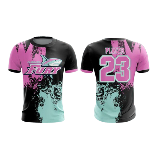 Black Splatter Performance Tee