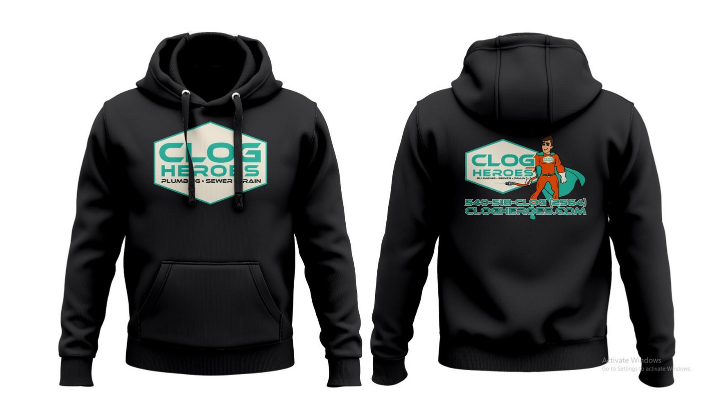 CLOG Heroes - Black Cold Weather Hoodie