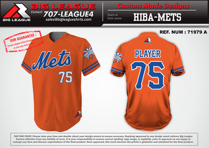 Mets - Baseball (Orange)