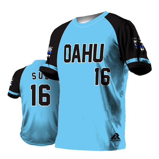 Waipahu Aja - Black Sleeve - Baseball