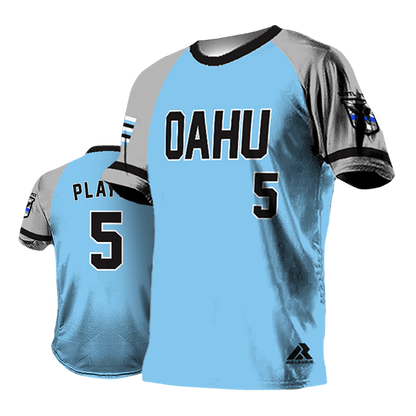 Waipahu Aja - Grey Sleeve - Baseball