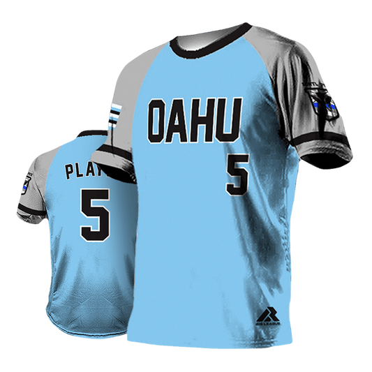 Waipahu Aja - Grey Sleeve - Baseball