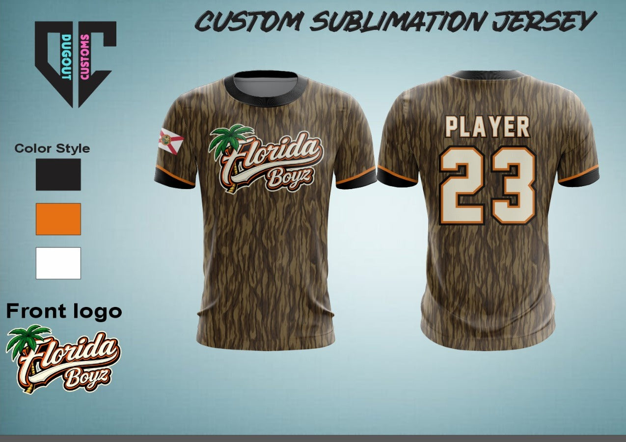 Florida Boyz Camo Lightweight Performance Shirts