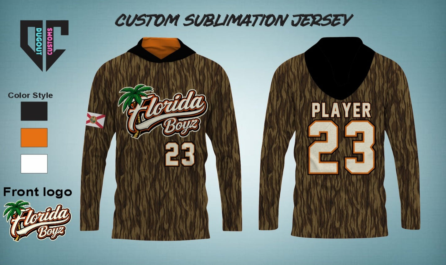 Florida Boyz Camo Lightweight Performance Shirts