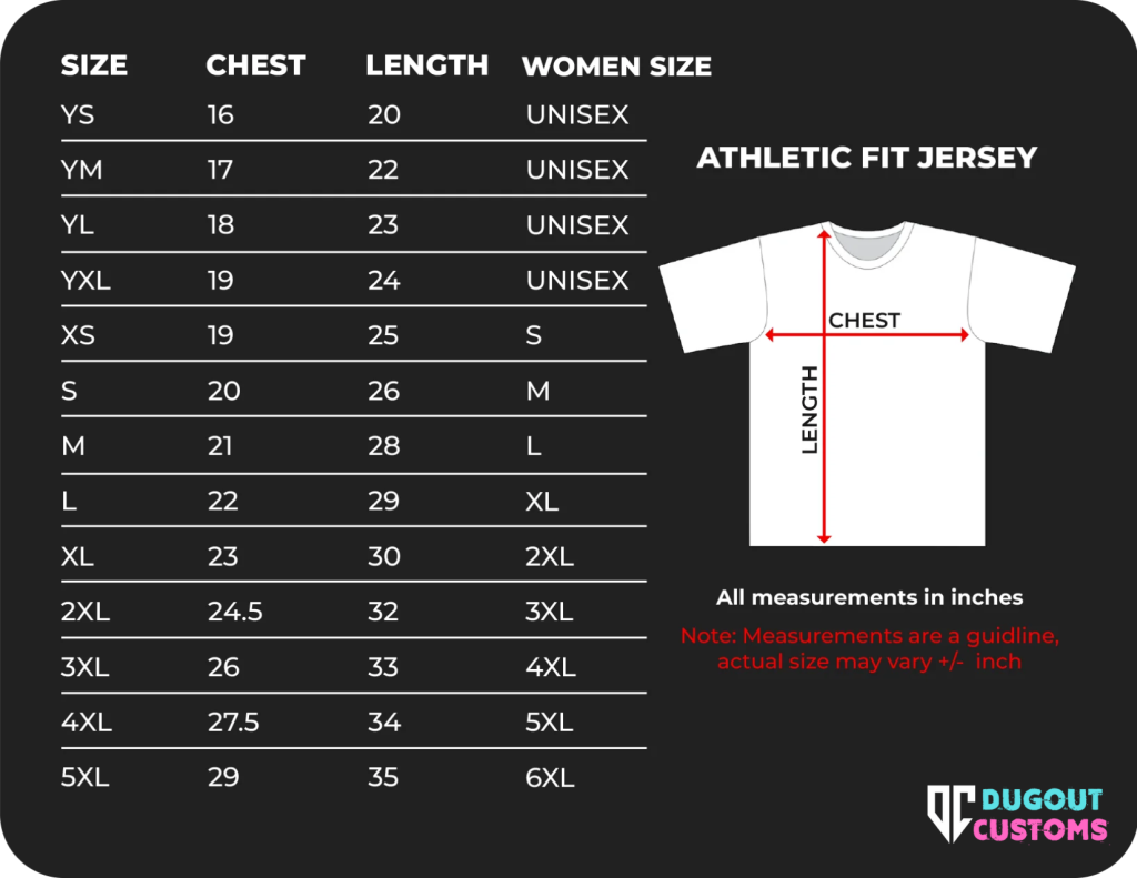 ATHLETIC FIT JERSEYS